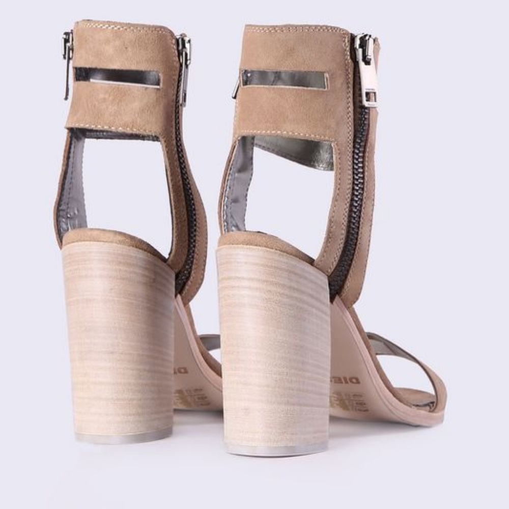 Diesel D-Zippher HS Heels Woodsmoke - Picture 3 of 5